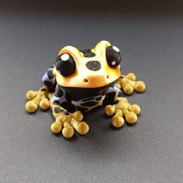 Жабка жовта TOY01033 фото