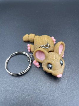 Мишка коричнева KEY01009 фото
