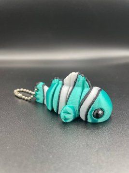 Рибка бірюзова KEY01017 фото